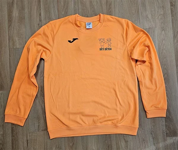 Oranžová mikina Joma