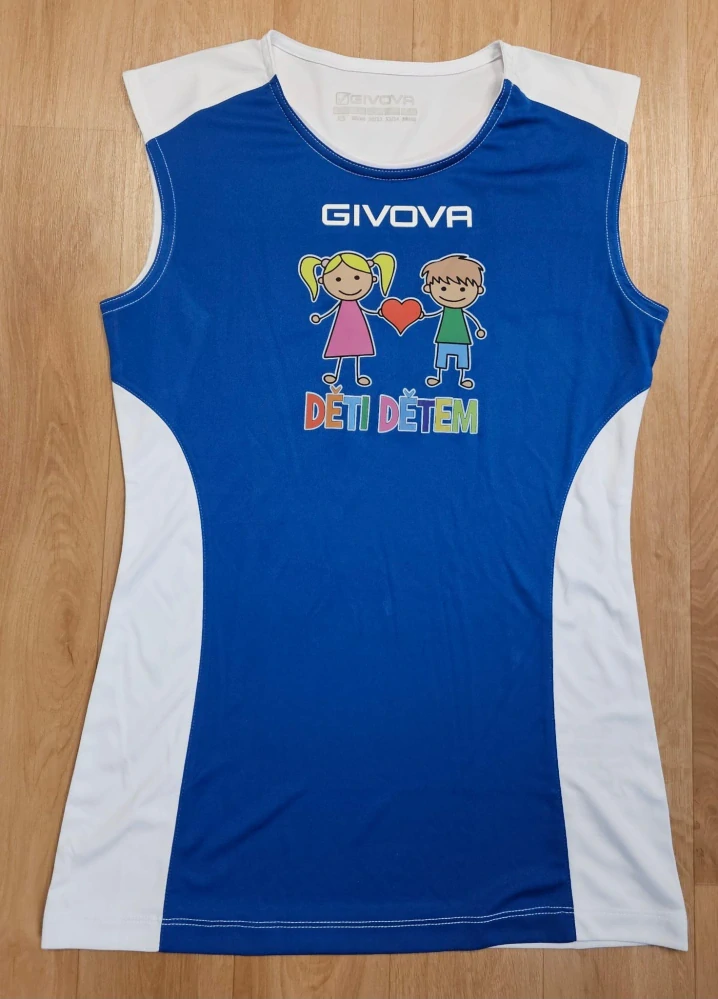 Modré triko Givova