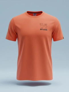 Oranžovo růžové triko Joma